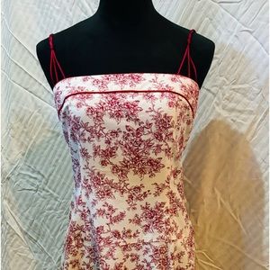Fun colonial style floral. Really cute on! only worn twice.